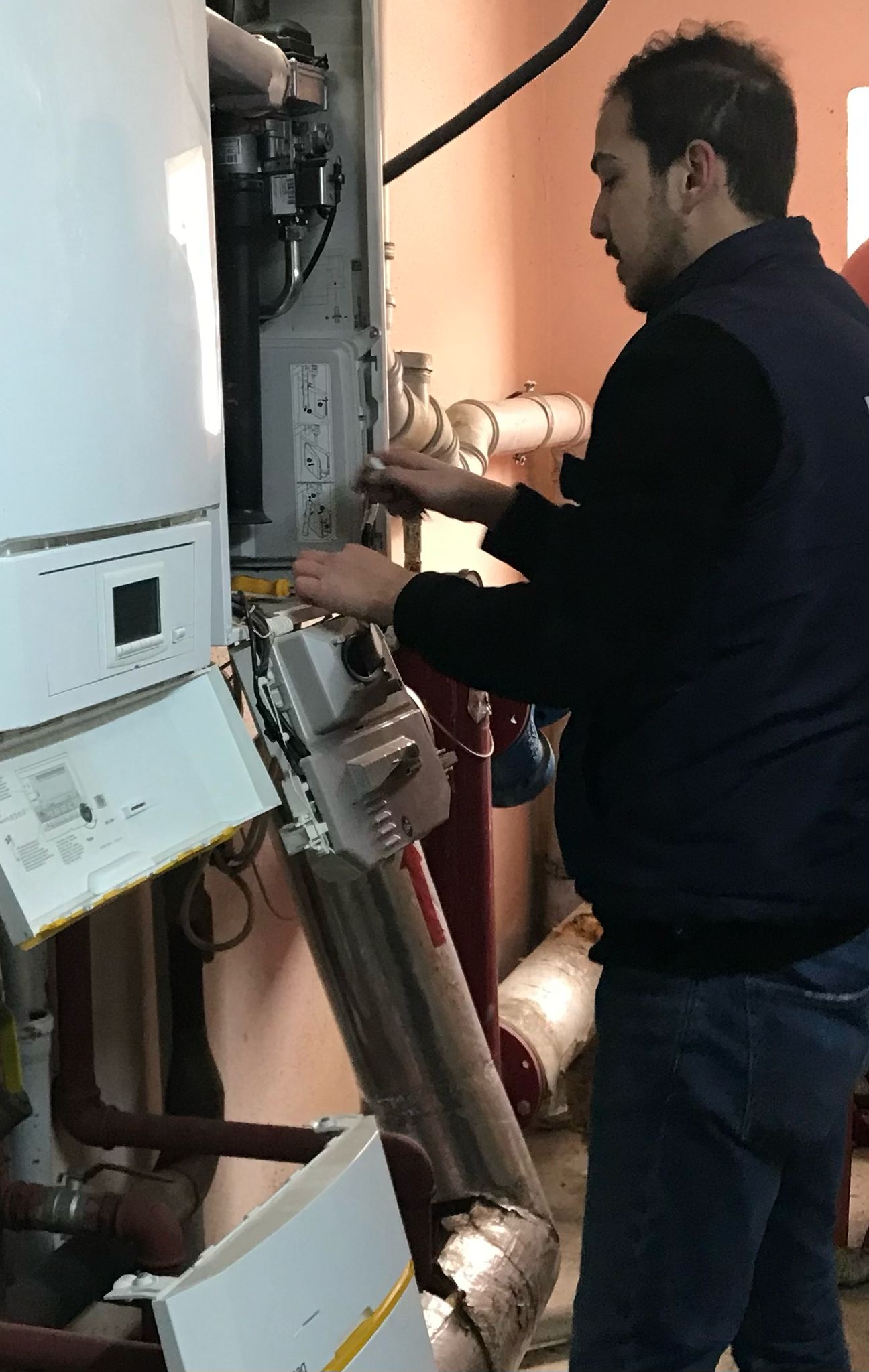 Kombi eşanjör temizliği